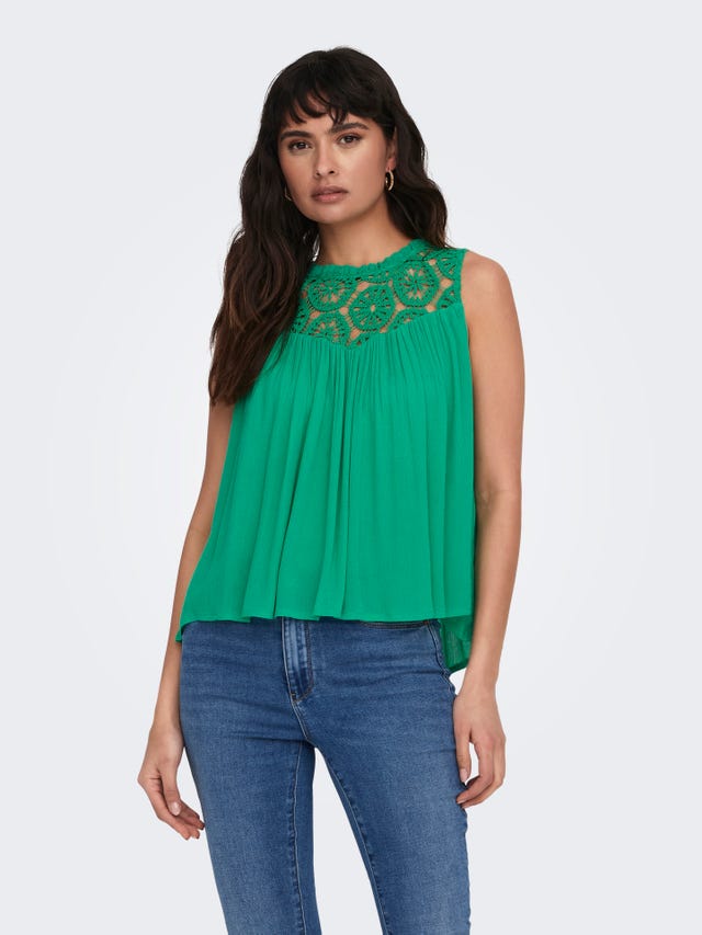 ONLY Top Relaxed Fit Paricollo - 15292078