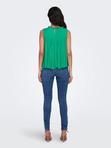 ONLY Tops Corte relaxed Cuello redondo -Simply Green - 15292078