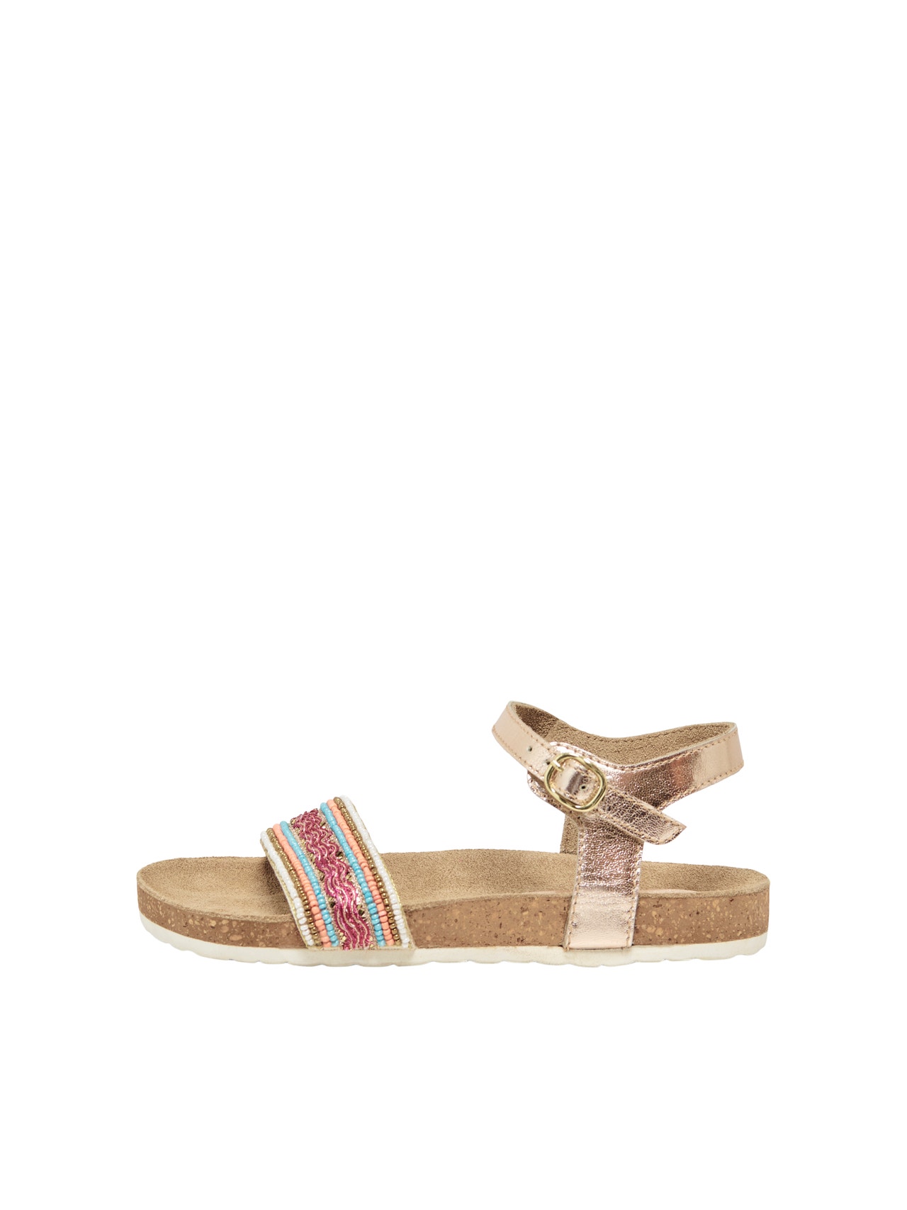 ONLY Open toe Adjustable strap Sandal -Gold Colour - 15292178
