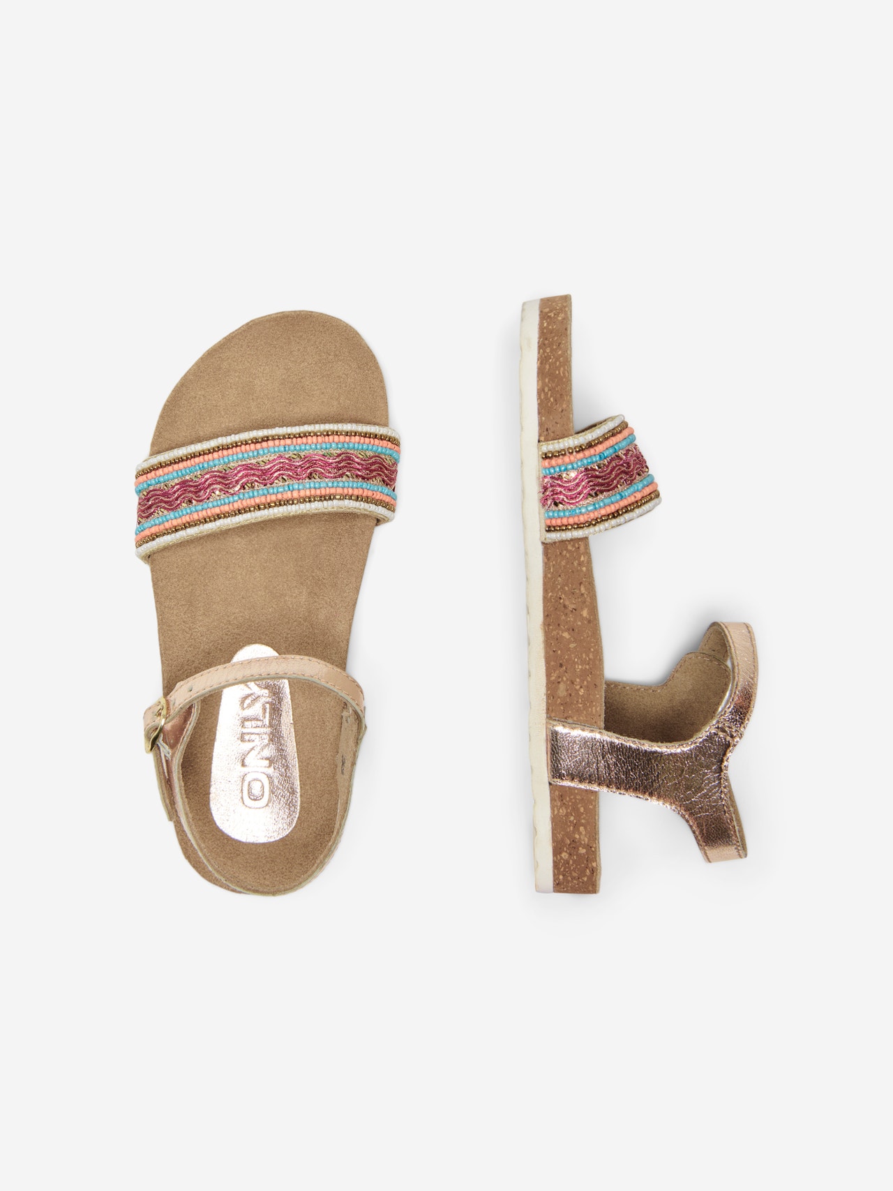 GIOSEPPO Fille 47903 Sandales Bout Ouvert - Cuir Synthétique Confort Été
