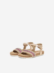ONLY Leather sandals -Gold Colour - 15292178