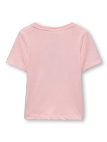 ONLY Regular Fit O-Neck T-Shirt -Tickled Pink - 15292198