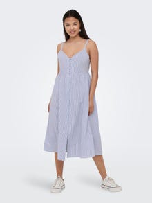 ONLY Midi dress with square neck -Provence - 15292251