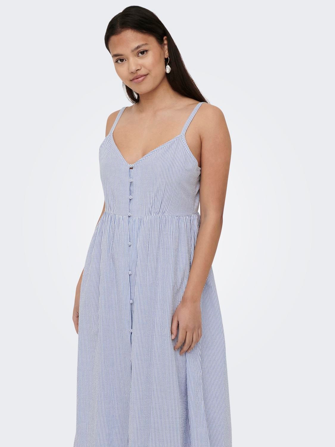 ONLY Normal geschnitten Trapezausschnitt Kurzes Kleid -Provence - 15292251