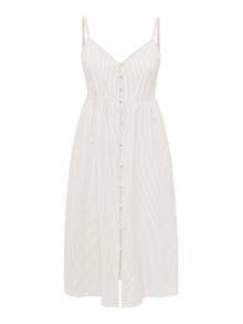 ONLY Regular Fit Square neck Short dress -Sandshell - 15292251