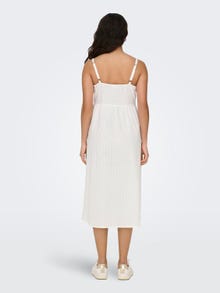 ONLY Normal geschnitten Trapezausschnitt Kurzes Kleid -Sandshell - 15292251