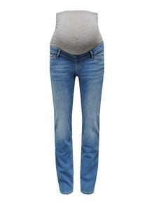 ONLY Regular Fit Maternity Jeans -Medium Blue Denim - 15292306