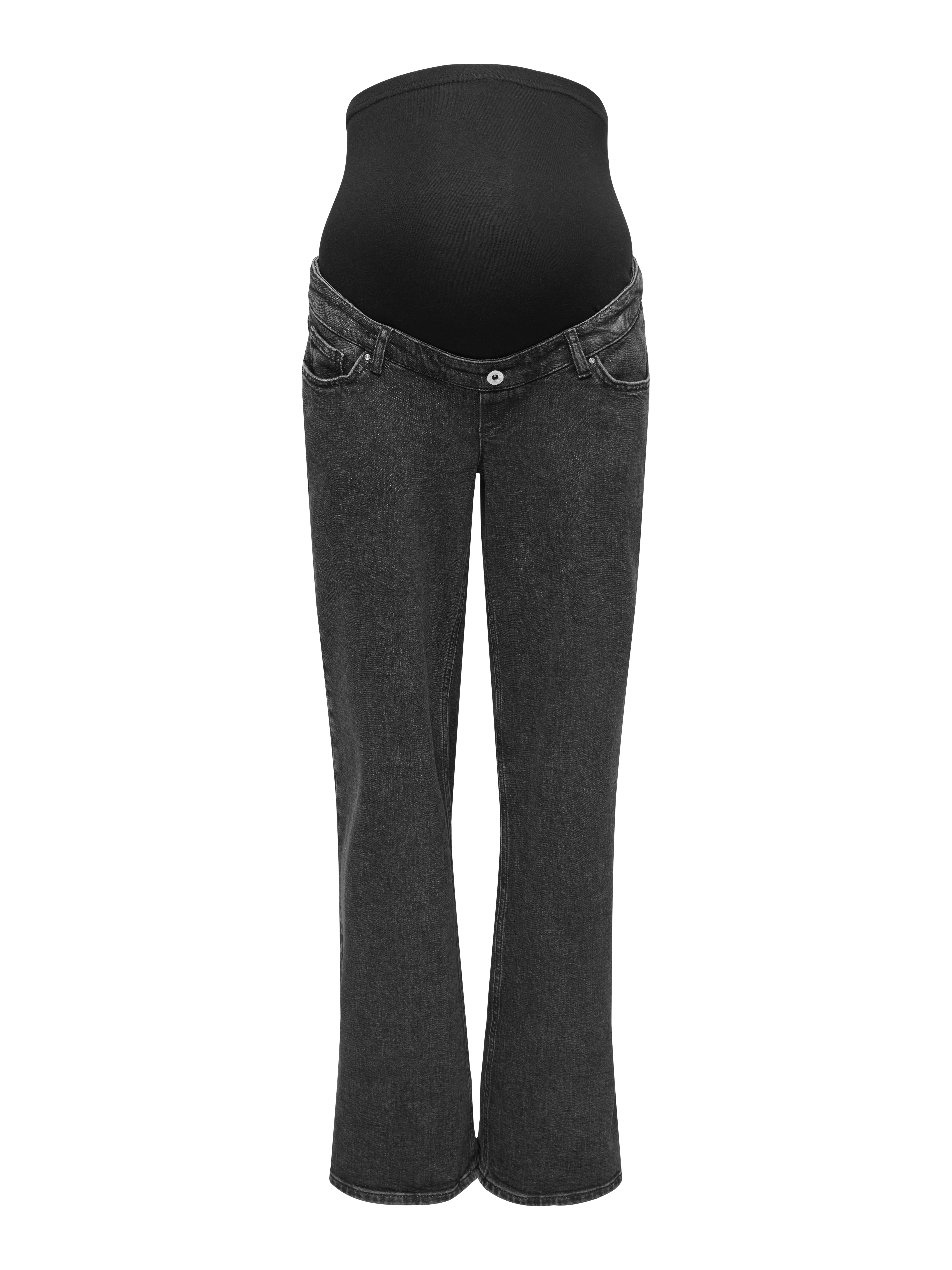 Olmjuicy Hohe Taille Gerade Geschnitten Jeans