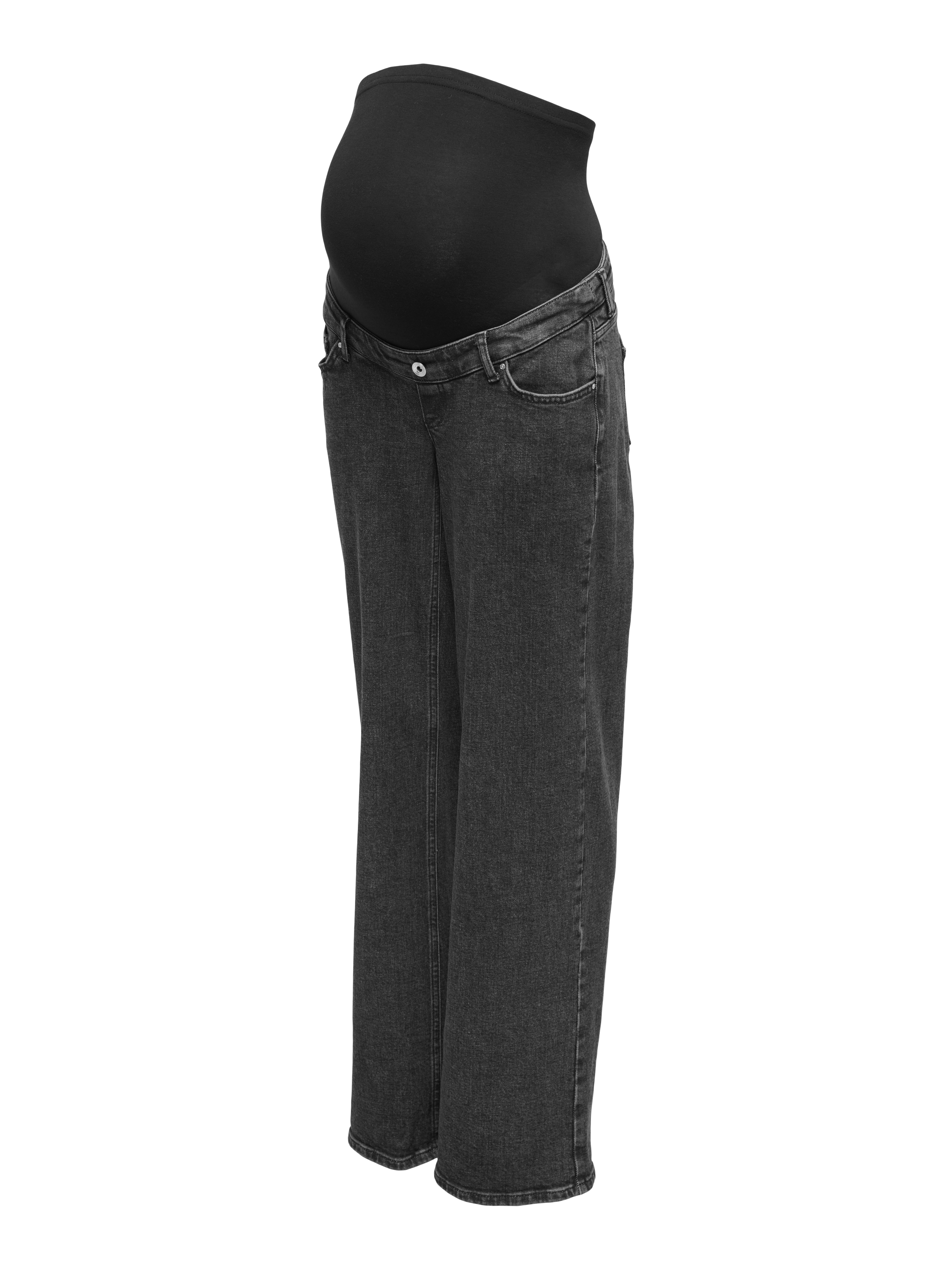 Thumbnail - Olmjuicy Hohe Taille Gerade Geschnitten Jeans