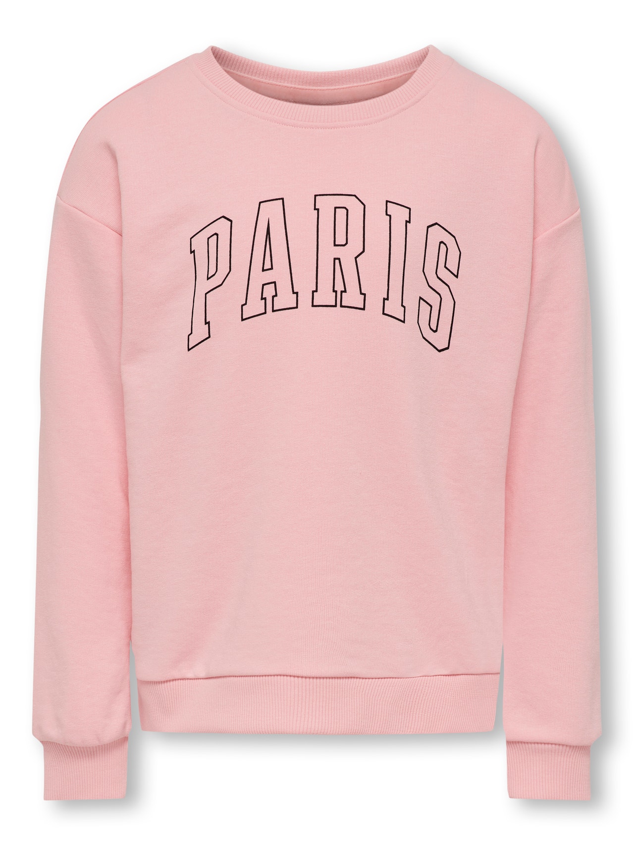 ONLY Regular Fit O-hals Lave skuldre Sweatshirt -Tickled Pink - 15292347