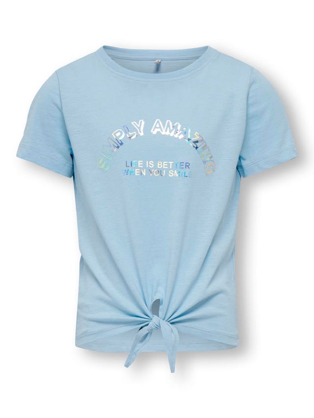 ONLY Normal geschnitten Rundhals T-Shirt - 15292349