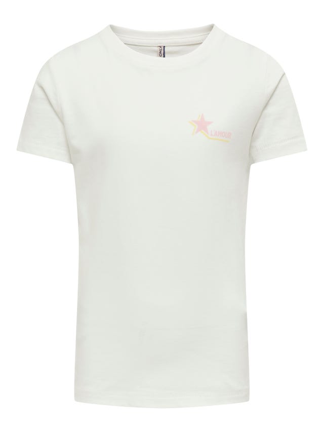 ONLY T-shirt Slim Fit Paricollo - 15292353
