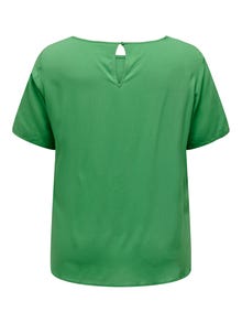 ONLY Regular Fit Boat neck Top -Kelly Green - 15292356