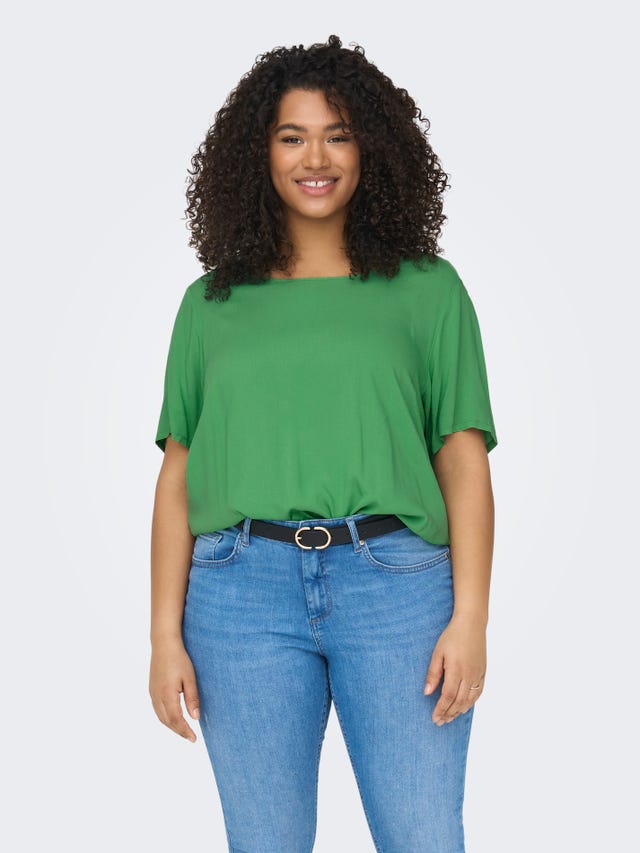 ONLY Curvy solid color top - 15292356
