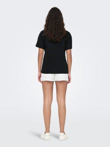 ONLY Regular fit O-hals T-shirts -Black - 15292431