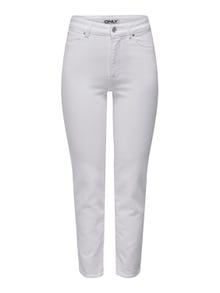 ONLY ONLEMILY STRETCH HW ST AK DNM CRO790NOOS -White - 15292435