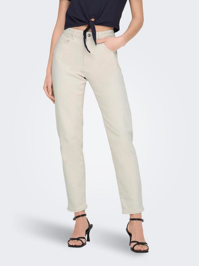 ONLY Straight Fit High waist Jeans - 15292435