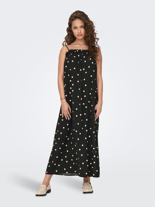 ONLY Maxi Dress With Smock Detail - 15292503