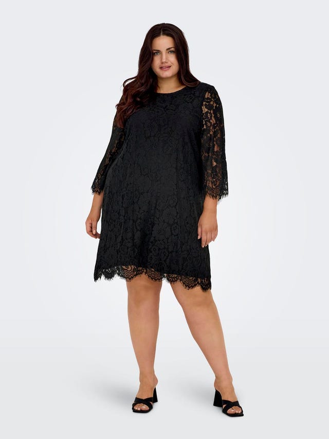 ONLY Curvy mini lace dress - 15292509