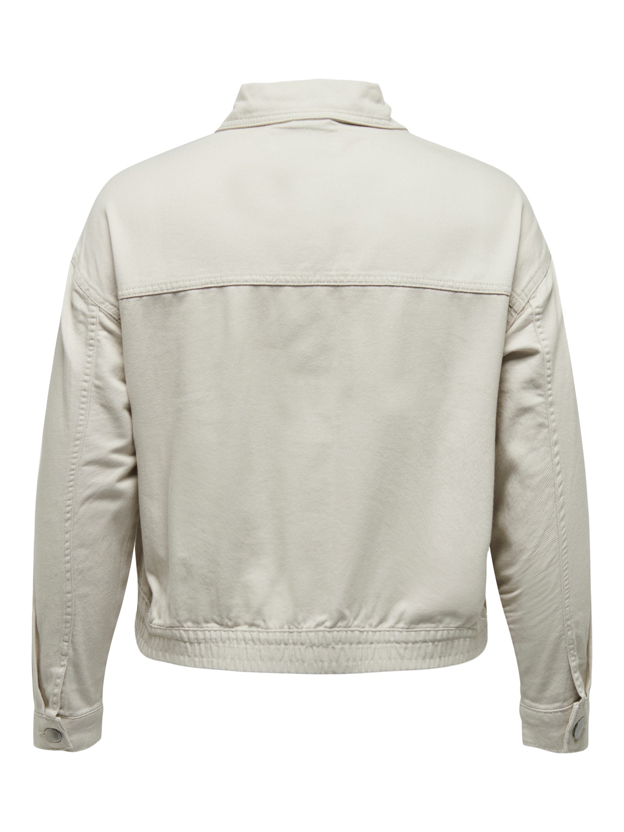 ONLY Curvy Canvas Jacket -Pumice Stone - 15292569