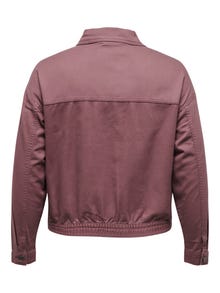 ONLY Curvy Canvas Jacket -Rose Brown - 15292569