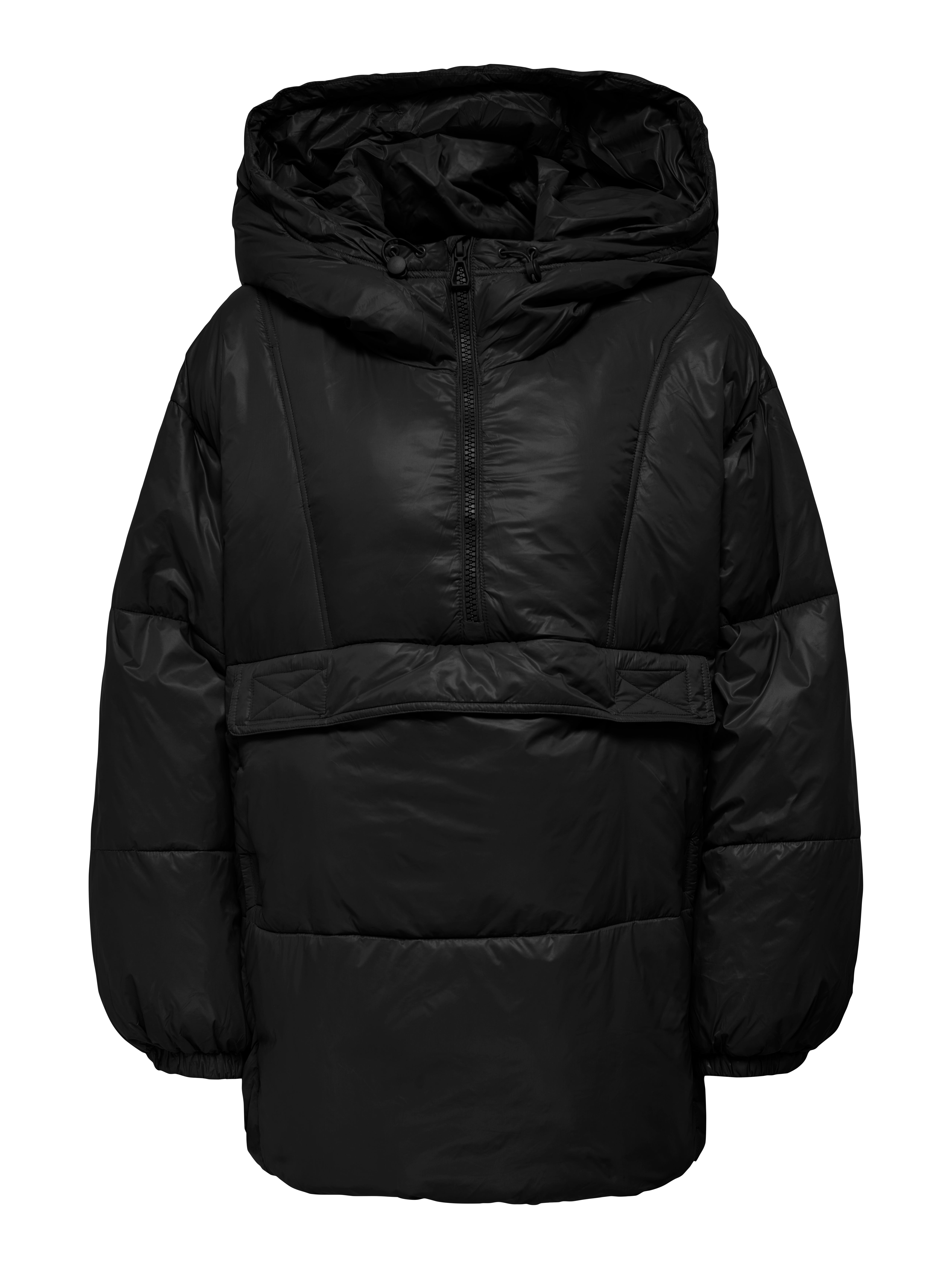 Anorak with outlet hood