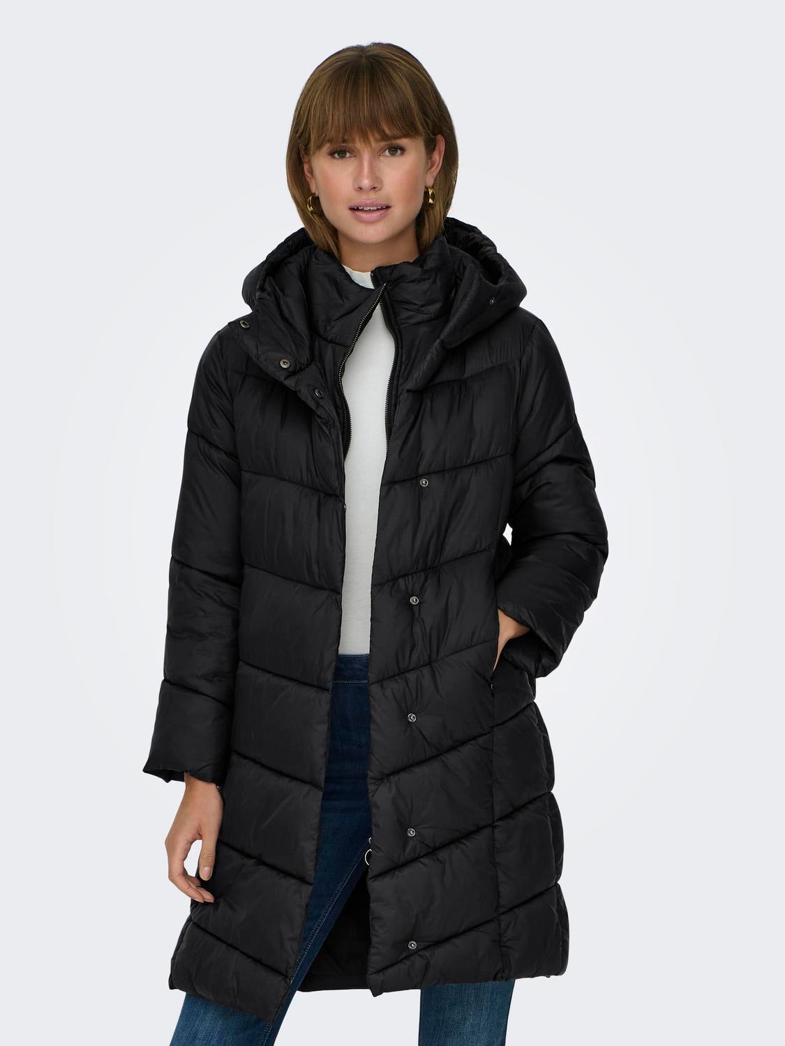 Long 2025 black puffer