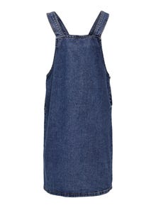 ONLY Locker geschnitten Trapezausschnitt Kurzes Kleid -Medium Blue Denim - 15292640