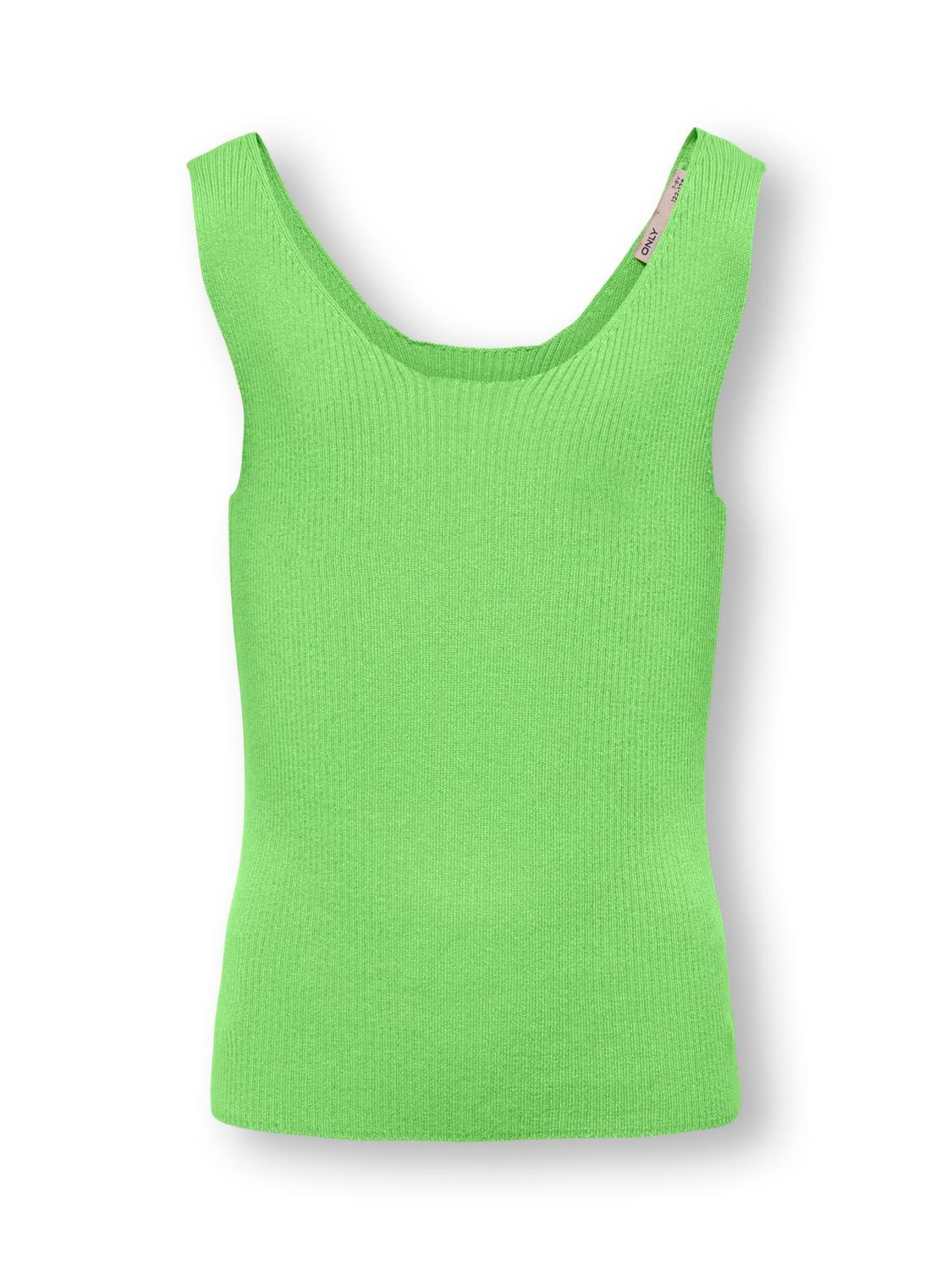 ONLY T-shirts Regular Fit Col rond -Summer Green - 15292661