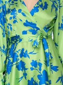 ONLY Regular fit V-Hals Korte jurk -Summer Green - 15292716