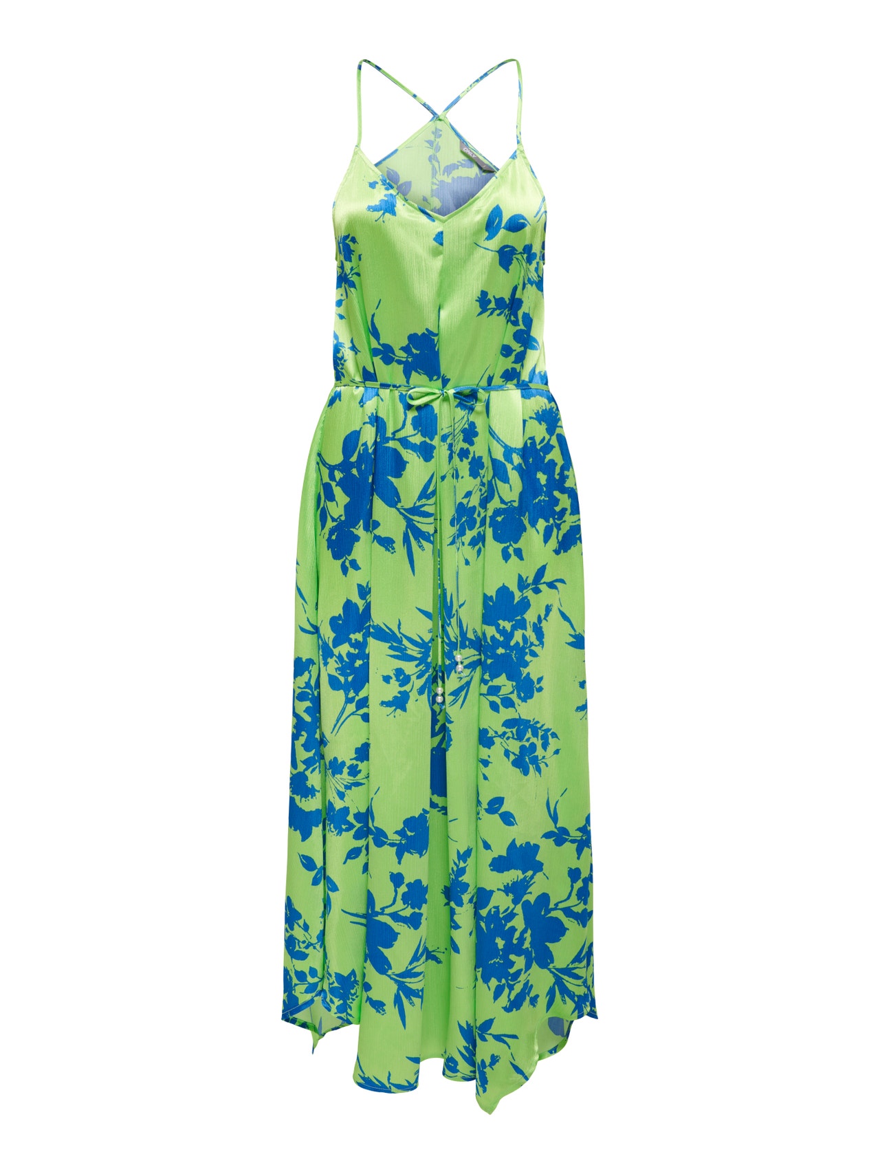 ONLY Normal geschnitten V-Ausschnitt Langes Kleid -Summer Green - 15292718