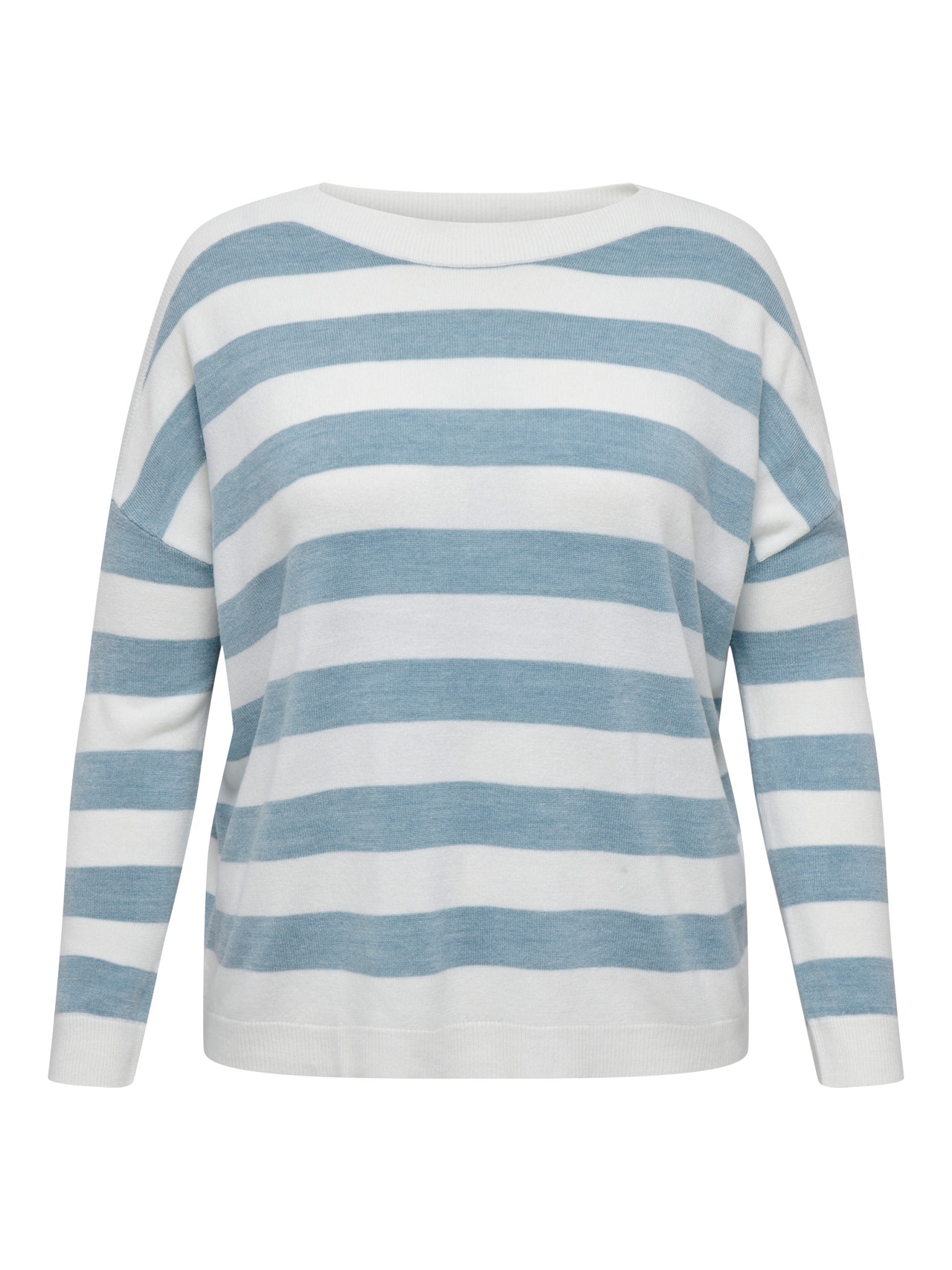 ONLY Curvy knitted pullover -Blue Blizzard - 15292796