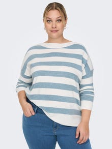 ONLY Boothals Pullover -Blue Blizzard - 15292796