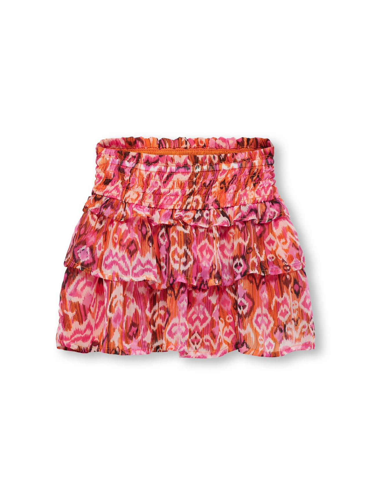 ONLY Mini chiffon skirt -Russet Orange - 15292855
