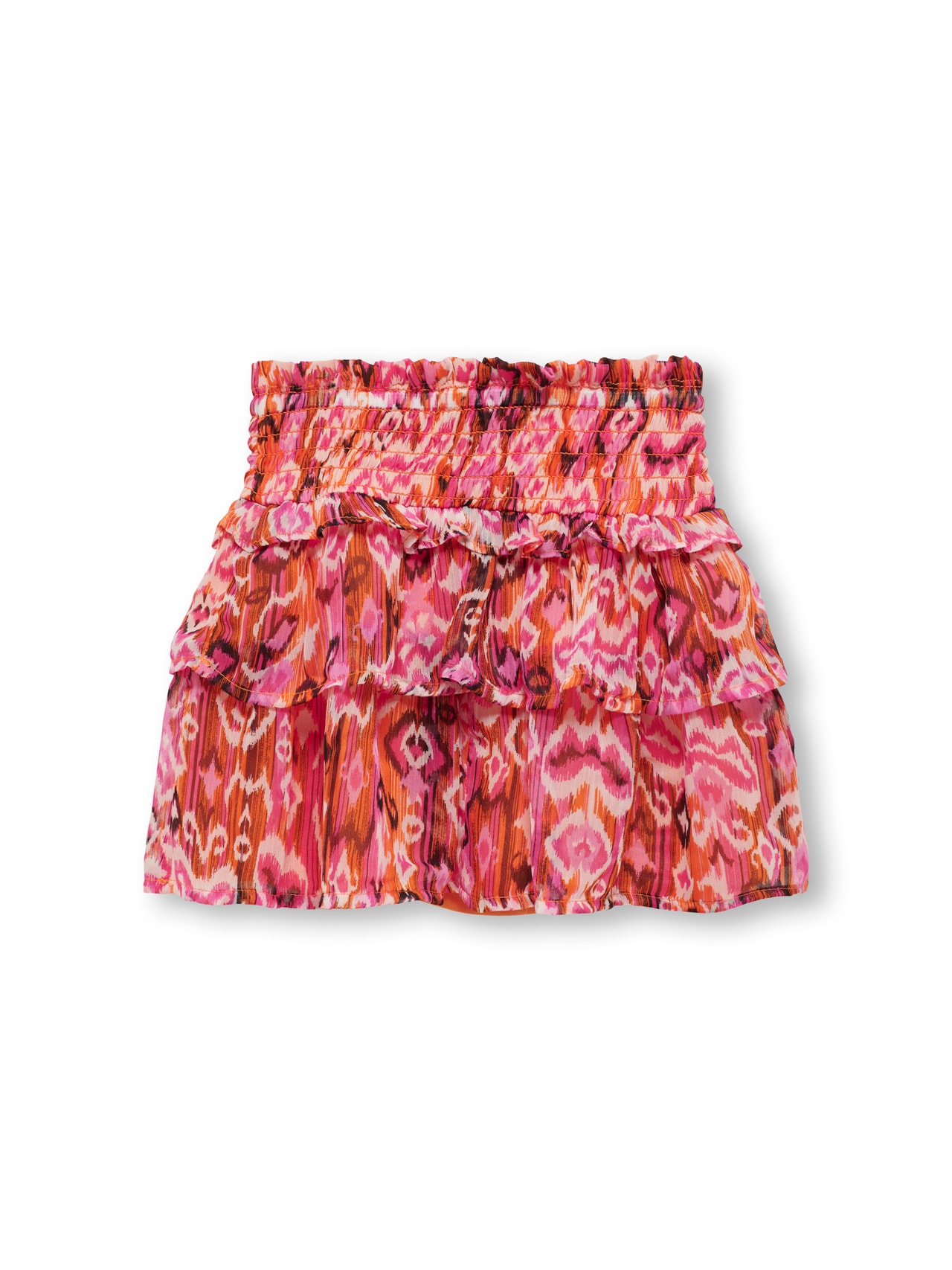 ONLY Mini chiffon skirt -Russet Orange - 15292855