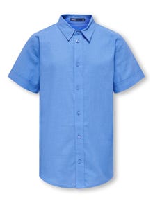ONLY Camisas Corte oversized Cuello cubano -Ultramarine - 15292859