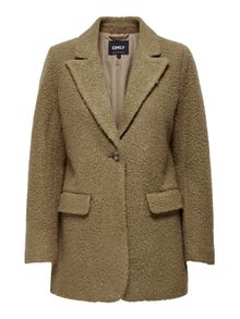 ONLY Sherpa coat -Otter - 15292907