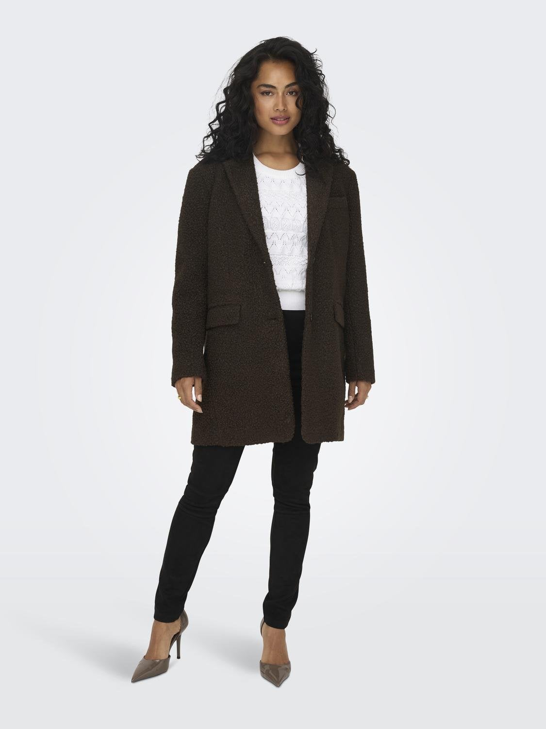 Only hot sale sherpa coat