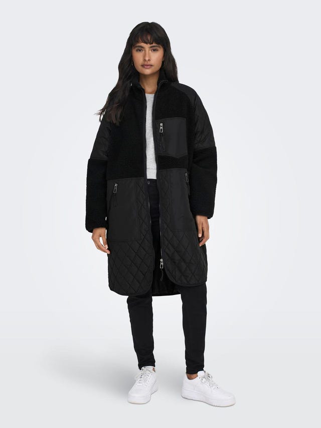ONLY Sherpa mix coat - 15292944