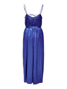 ONLY Relaxed fit U-Hals Lange jurk -Dazzling Blue - 15292988