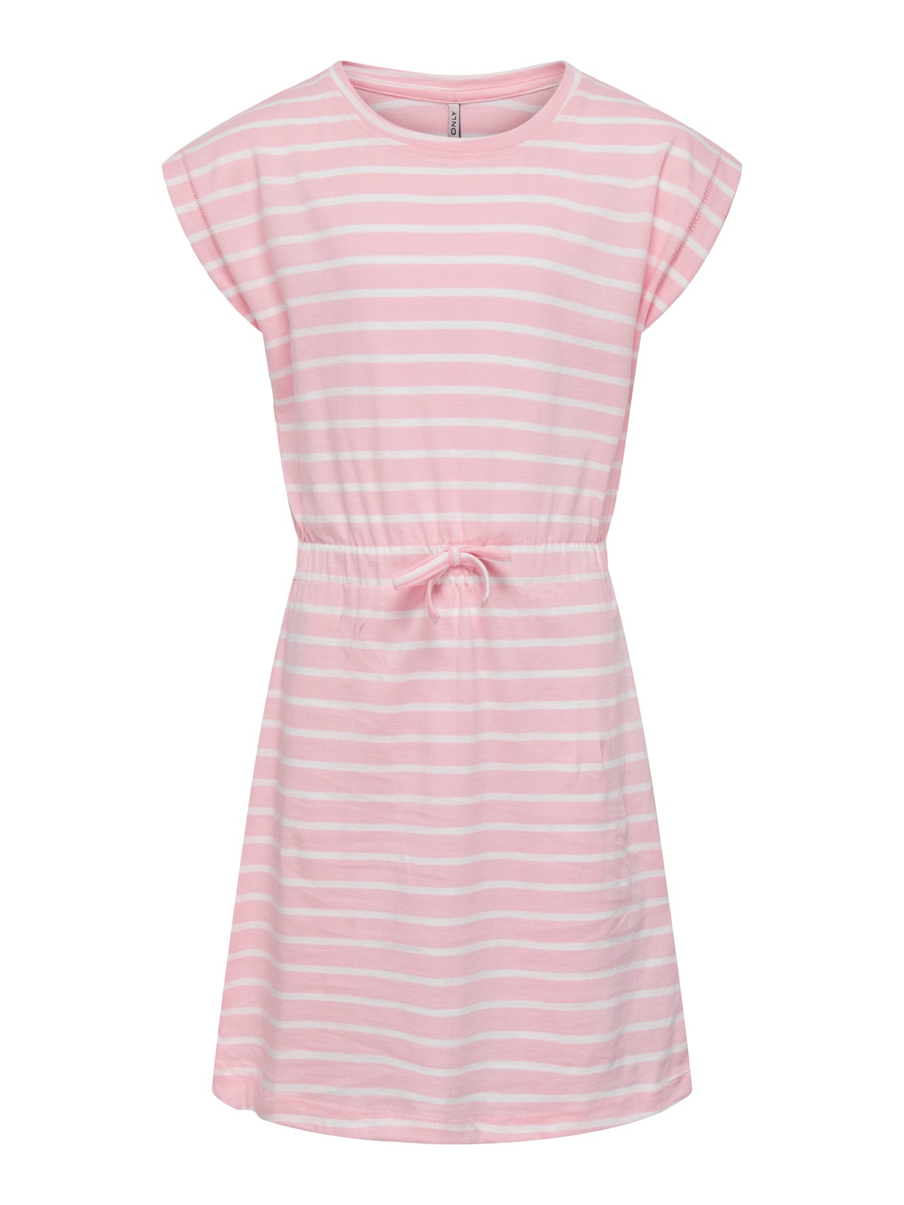 ONLY Regular Fit Round Neck Short dress -Tickled Pink - 15292994
