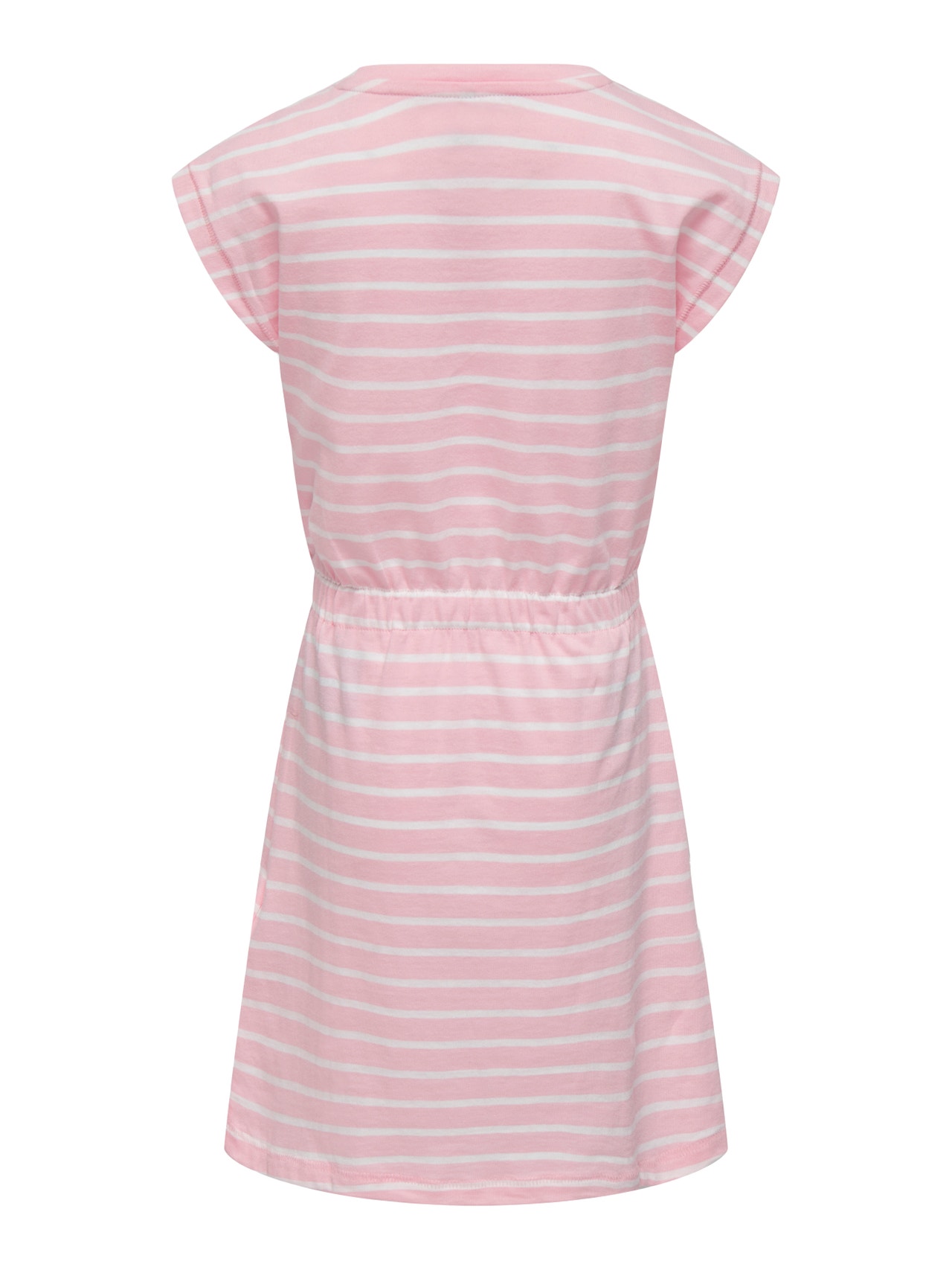 ONLY Normal geschnitten Rundhals Kurzes Kleid -Tickled Pink - 15292994