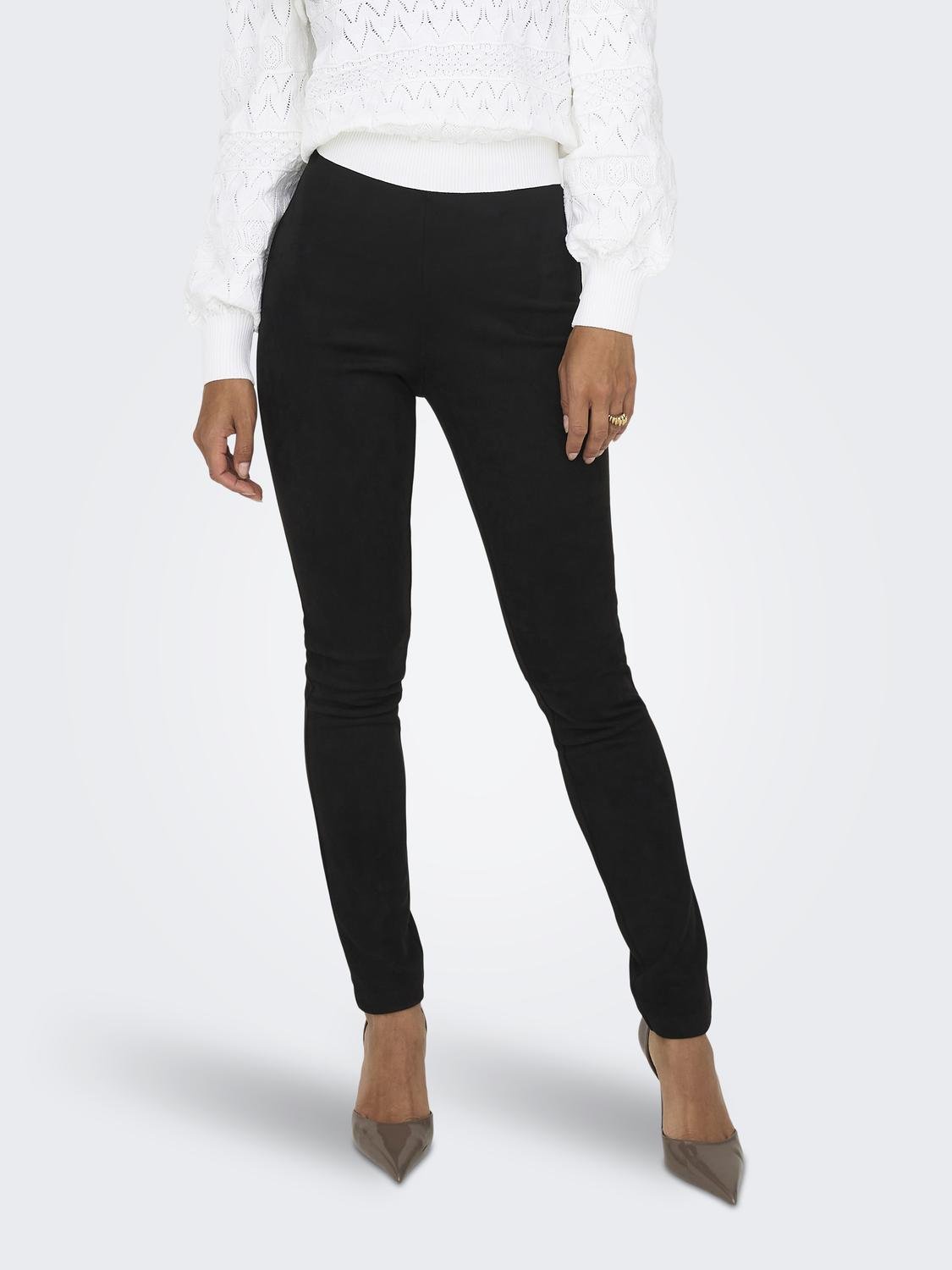 ONLY Leggings Slim Fit Taille classique -Black - 15293024