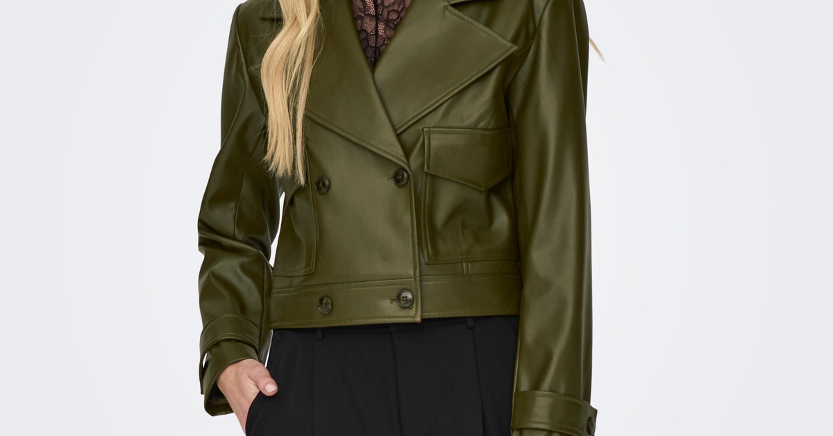 ONLKIM Kunstlederjacke | Hellbraun | ONLY®