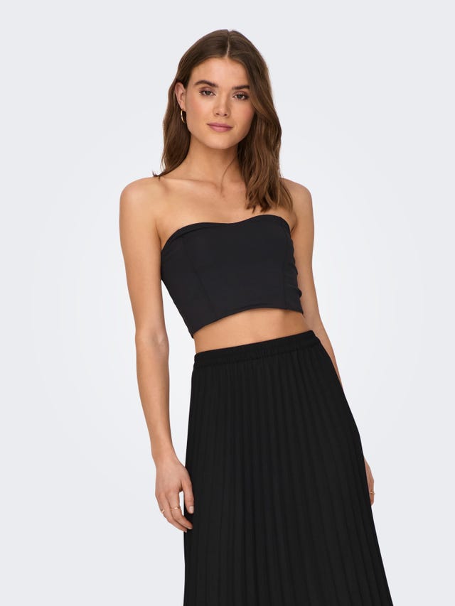 ONLY Cropped Bandeau Top - 15293182