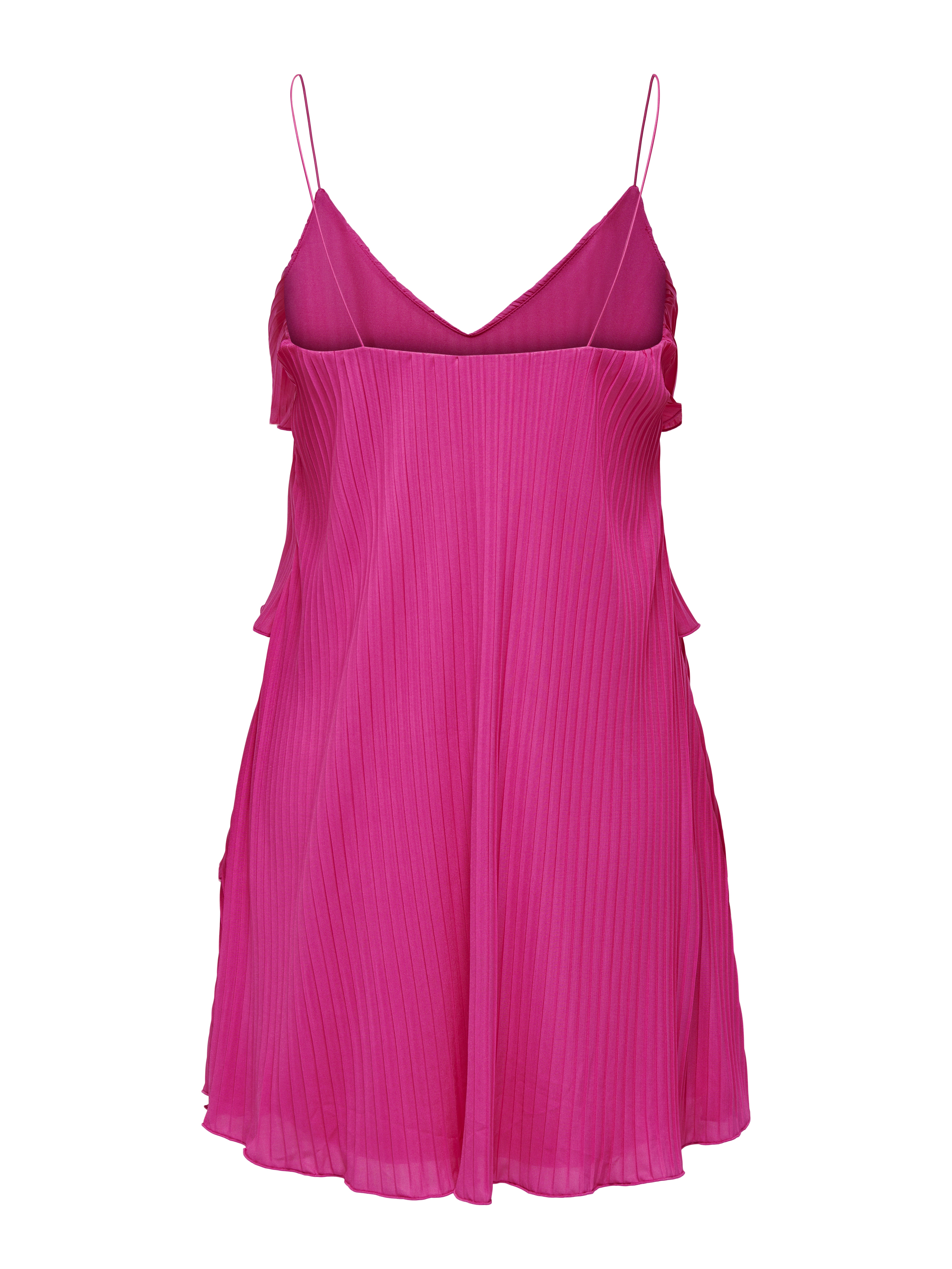 Topshop pink sale plisse dress