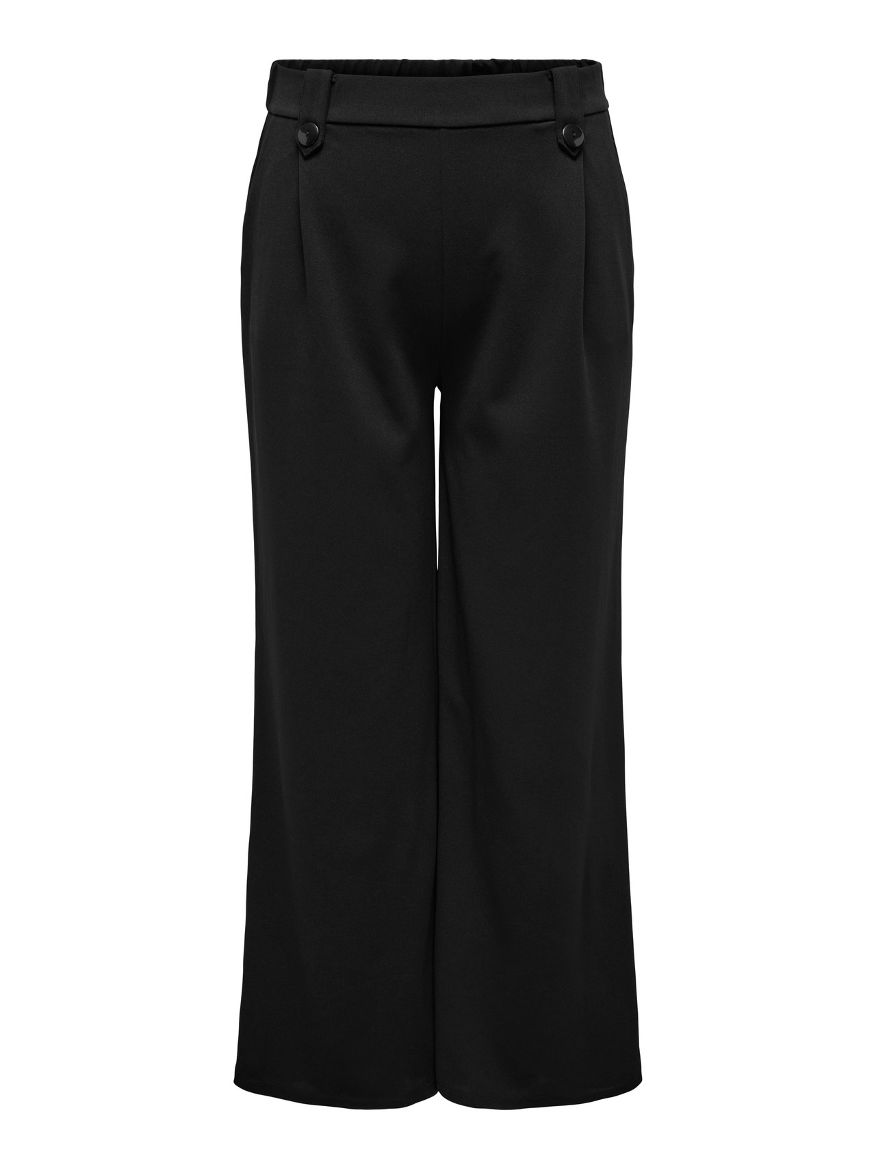 ONLY Regular Fit Curve Trousers -Black - 15293196