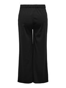 ONLY Curvy pull-up pants -Black - 15293196