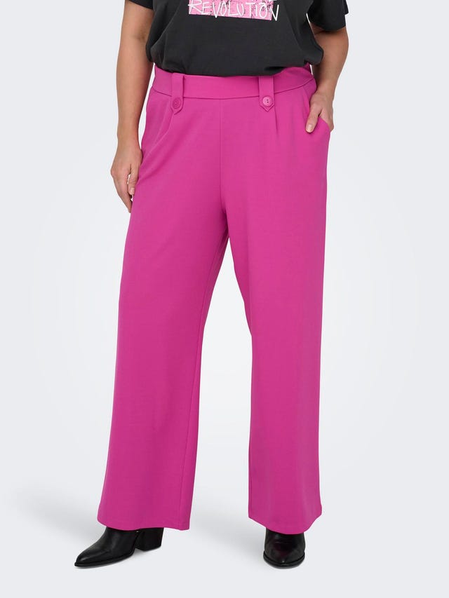 ONLY Regular Fit Curve Trousers - 15293196