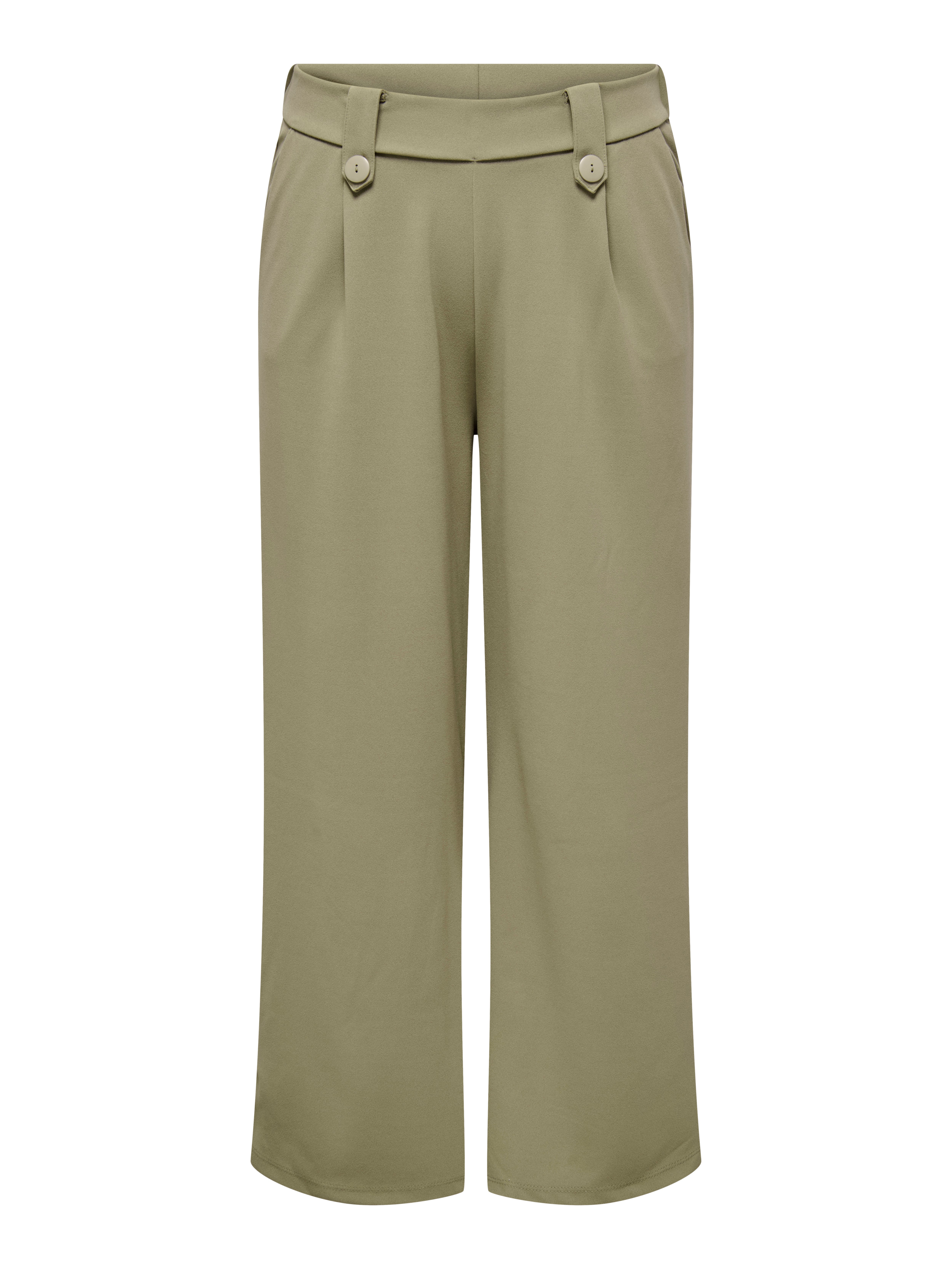 Thumbnail - Carsania Normal Geschnitten Hose Mit Weitem Beinschnitt